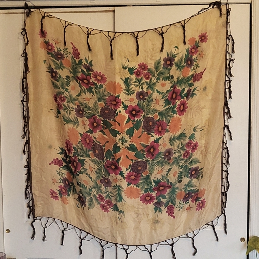 Floral Scarf